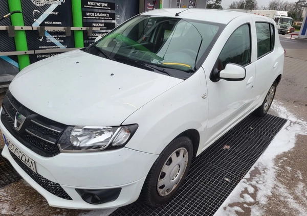 Dacia Sandero cena 14000 przebieg: 186000, rok produkcji 2013 z Otwock małe 37